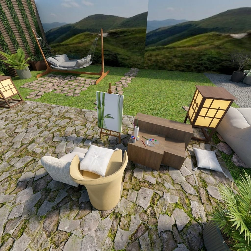 Traditional outdoor space