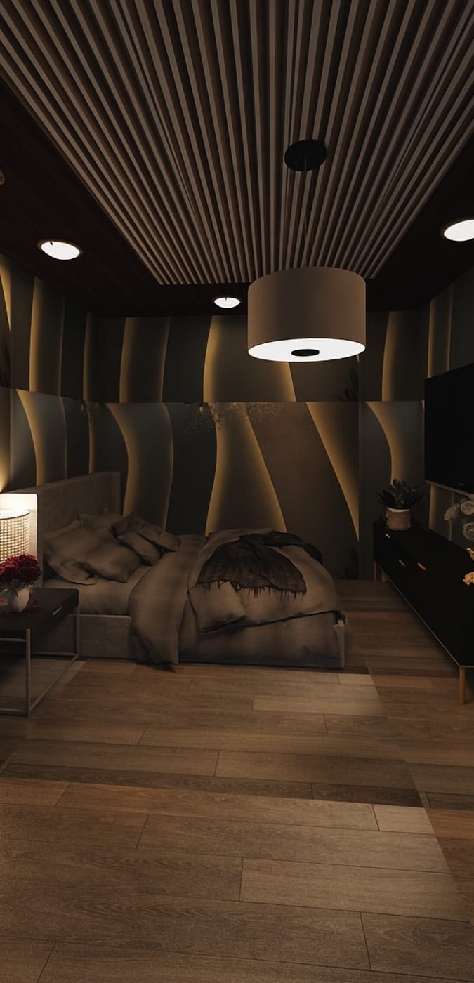Contemporary bedroom