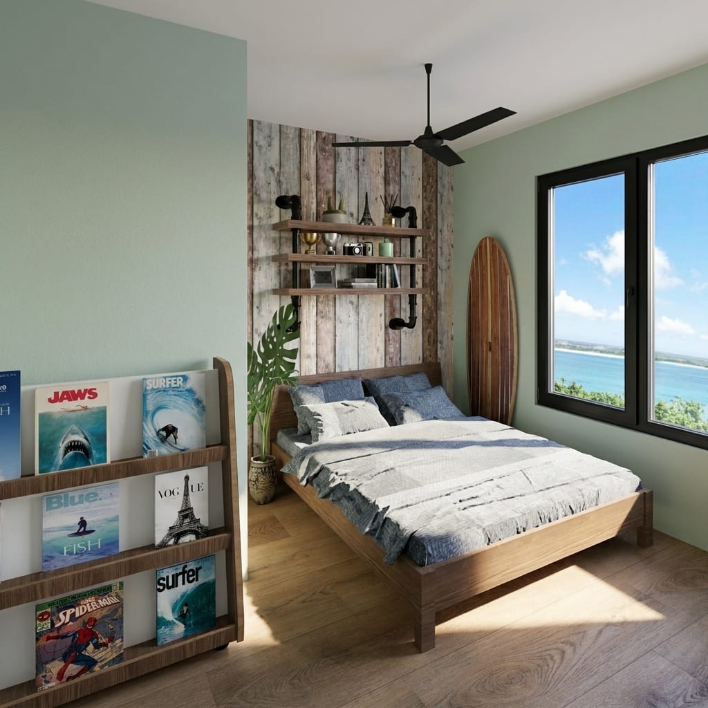 Traditional bedroom