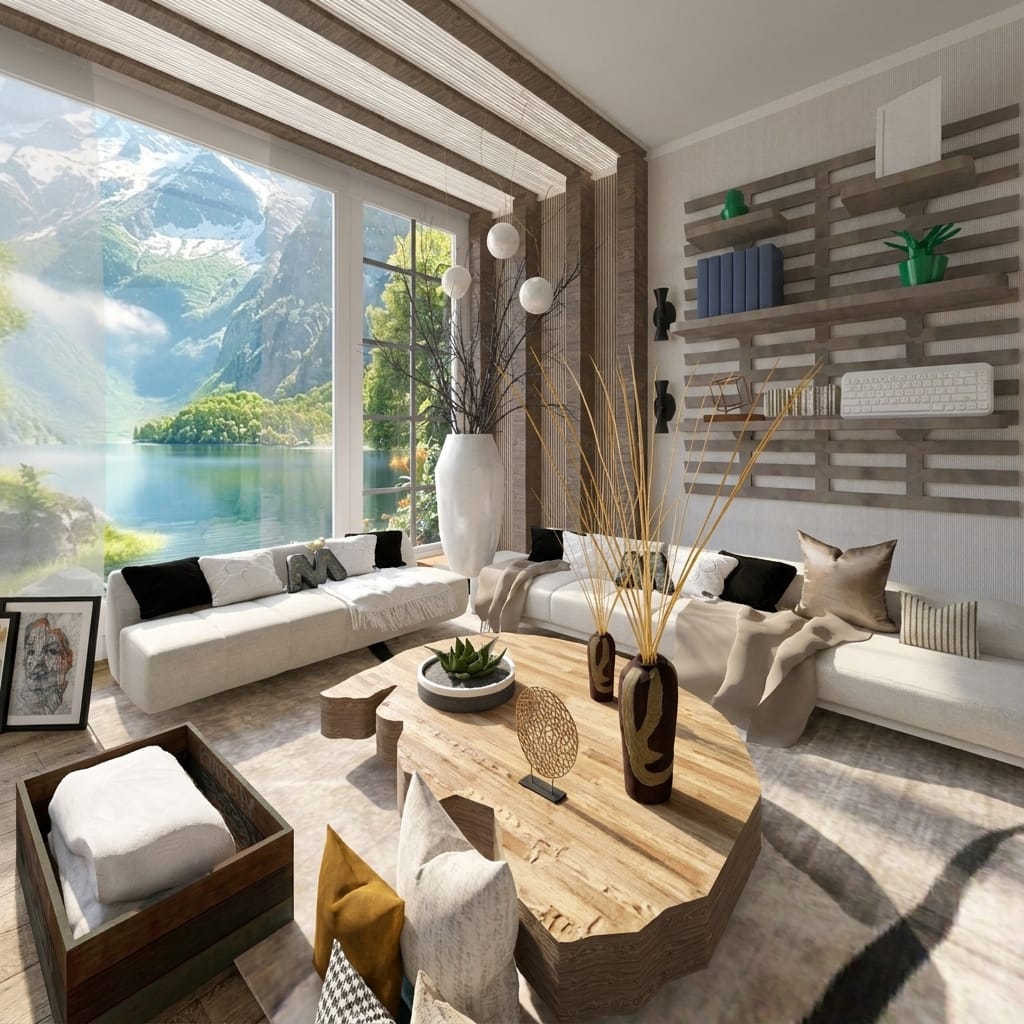 Traditional living room