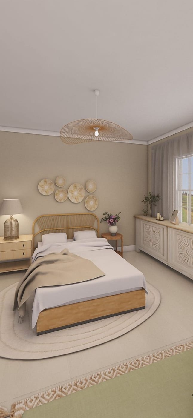 Traditional bedroom