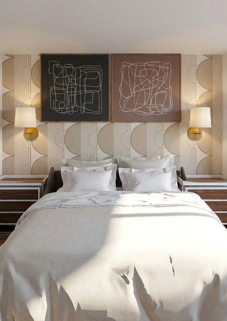 Mid-century bedroom