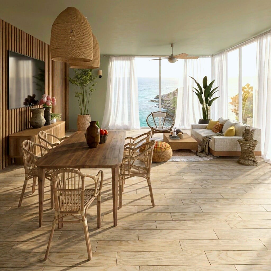 Boho living room