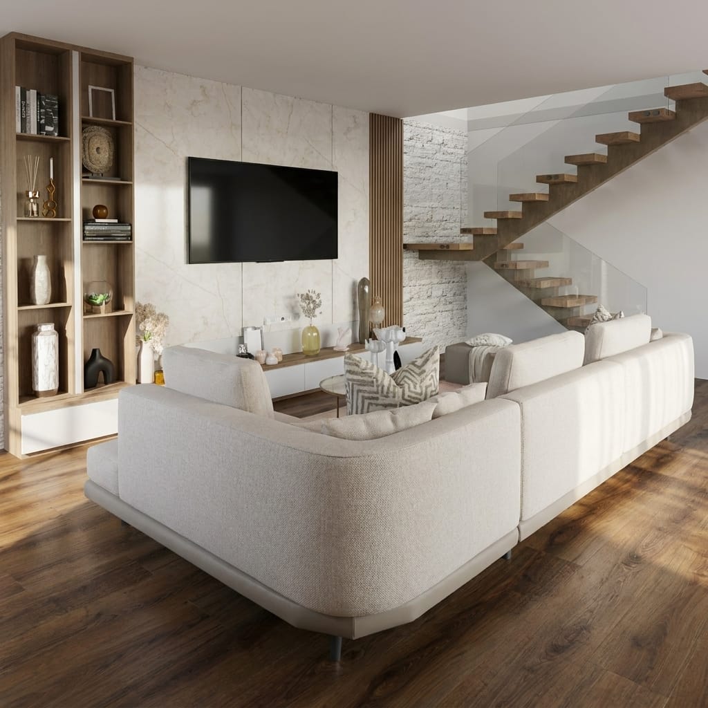 Contemporary living room