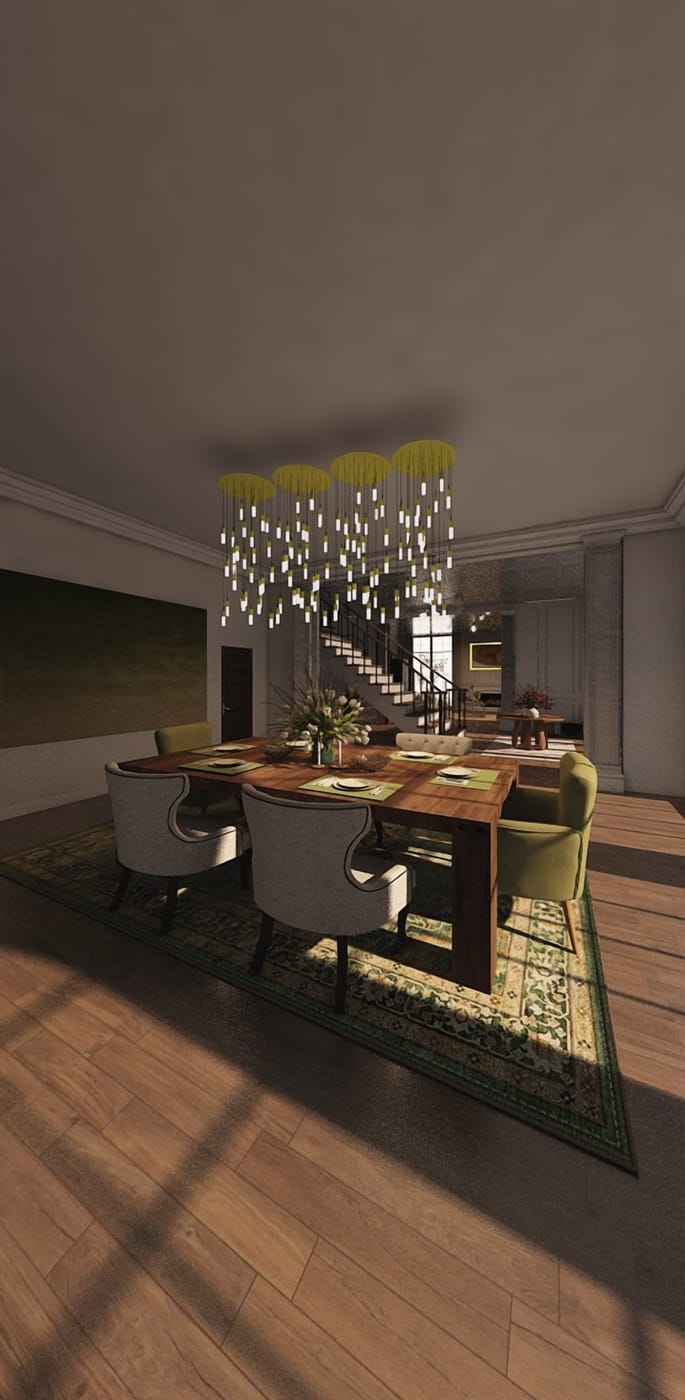 Traditional dining room
