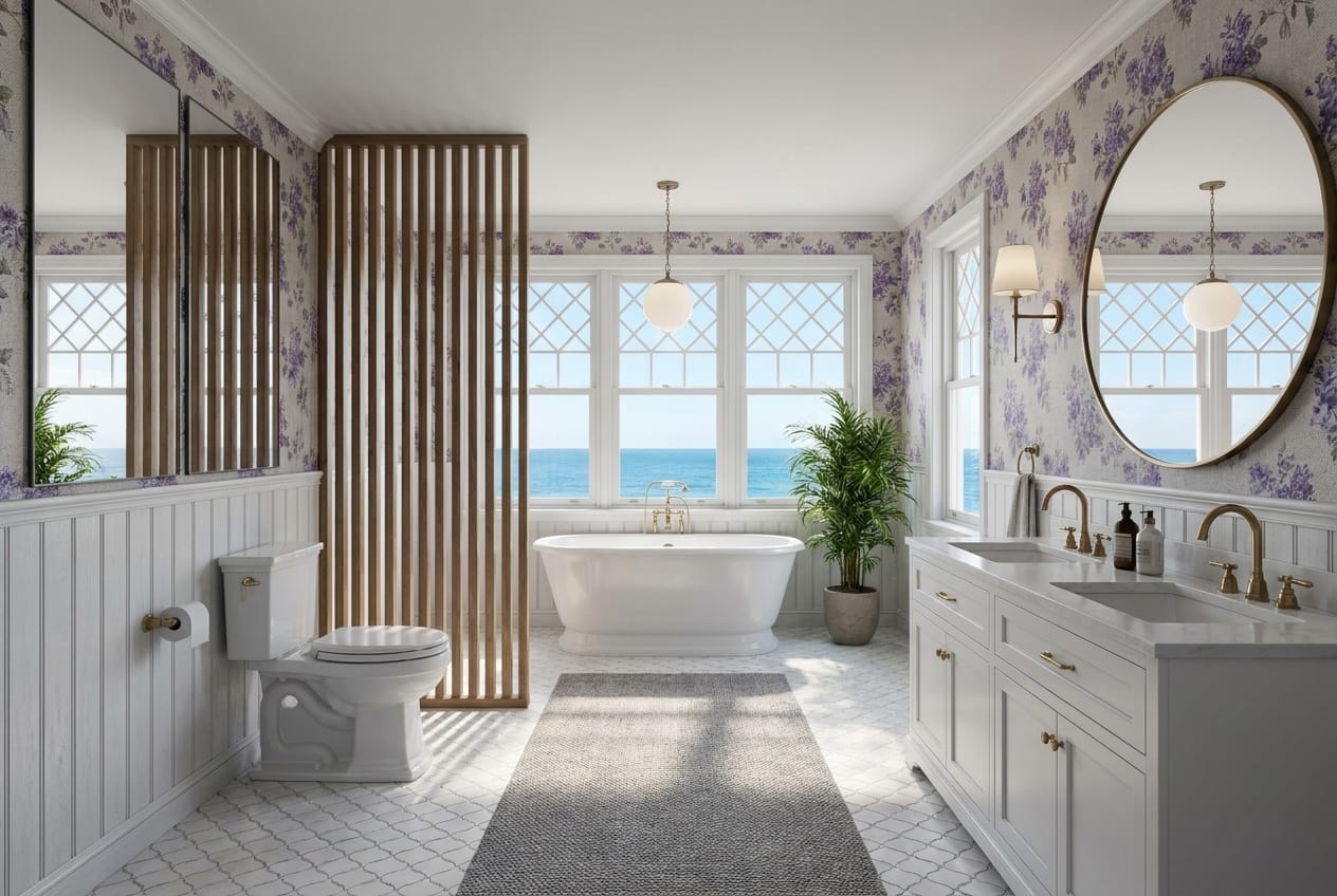 Traditional bathroom