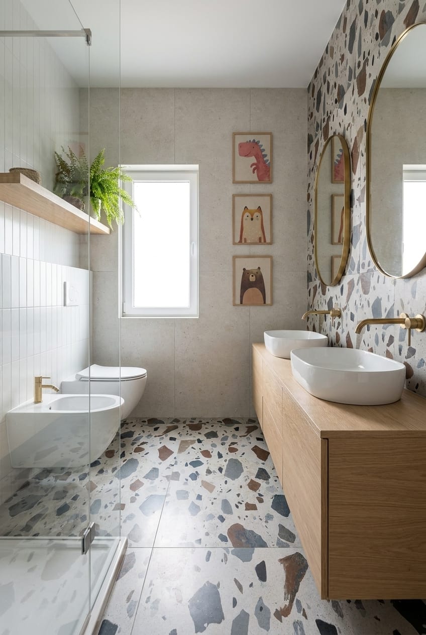 Scandinavian bathroom