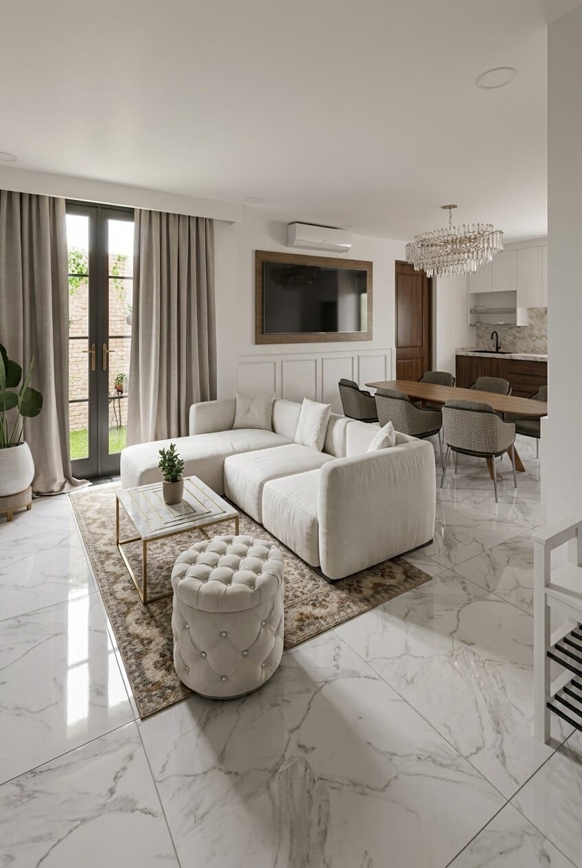 Contemporary living room