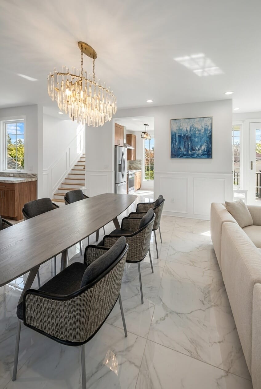 Contemporary dining room