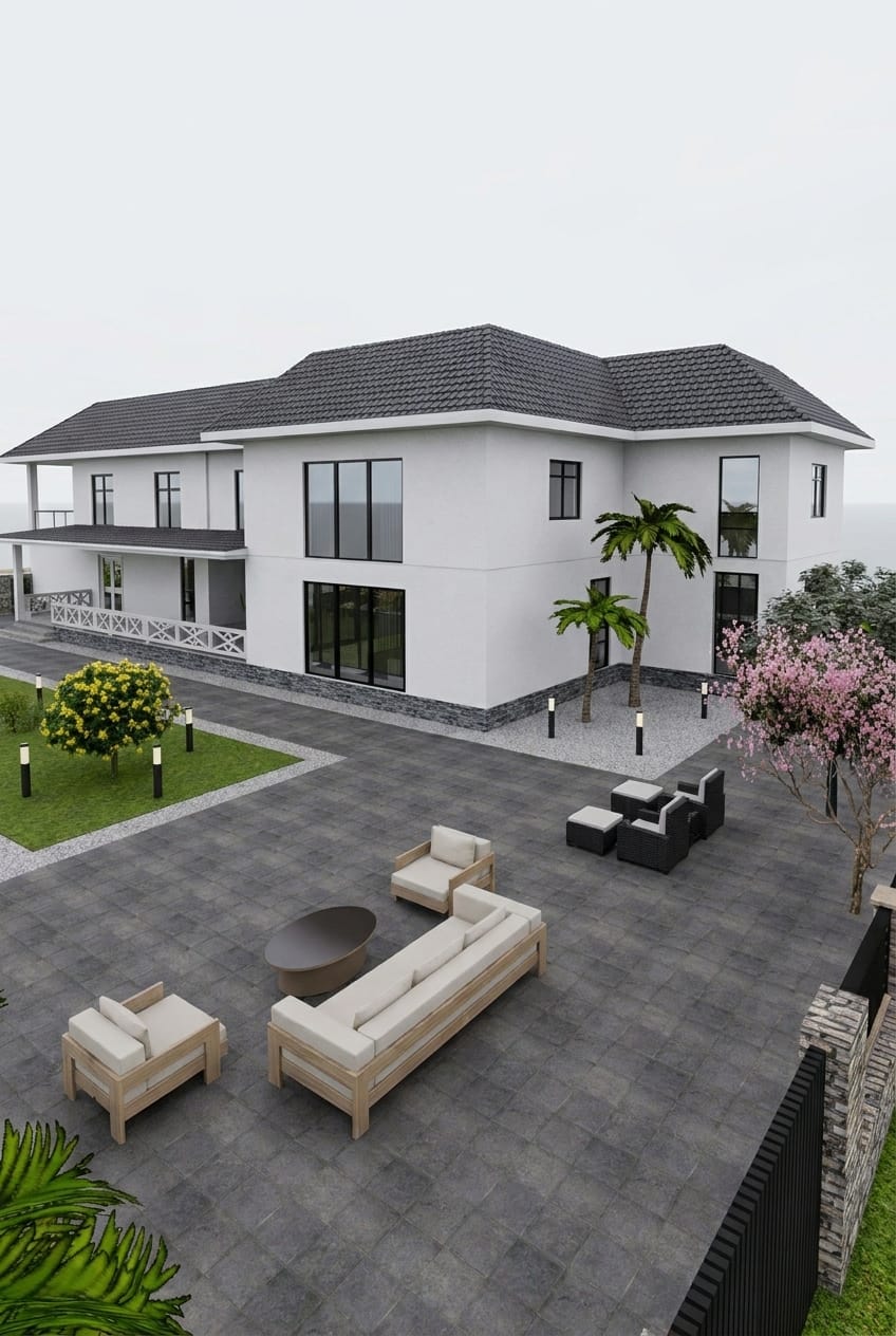 Traditional outdoor space
