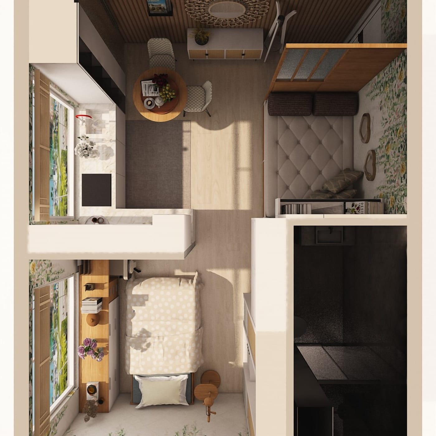 Scandinavian bedroom