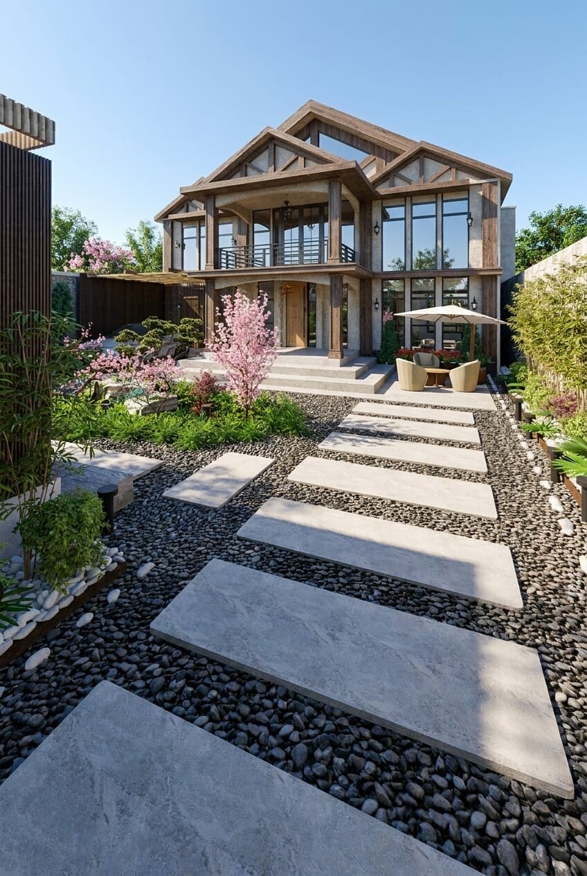 Traditional outdoor space