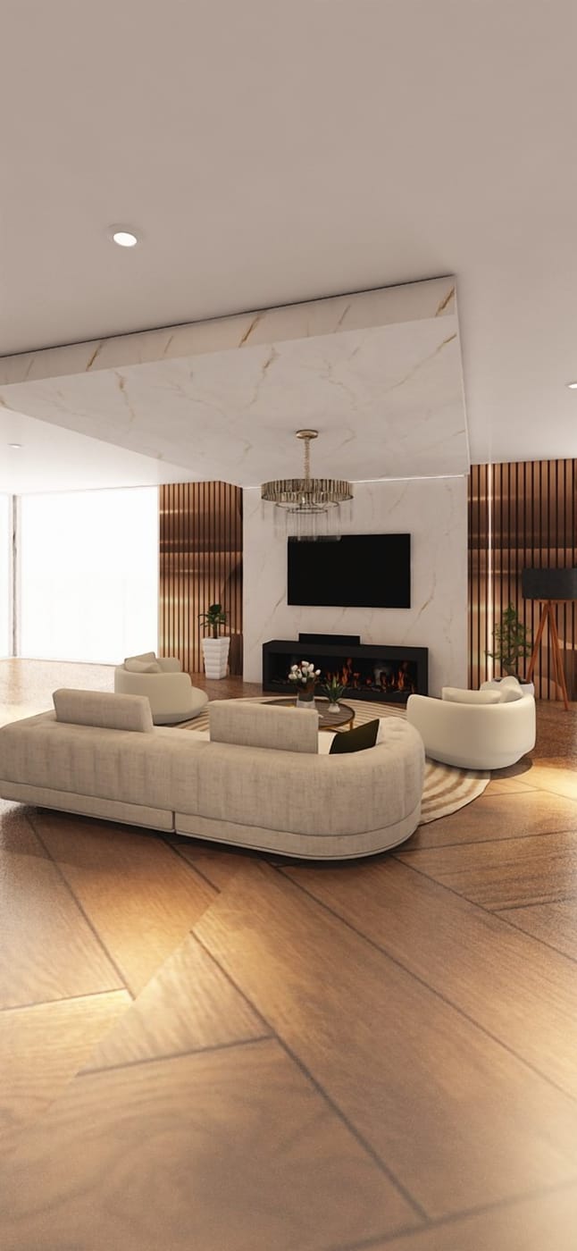 Traditional living room