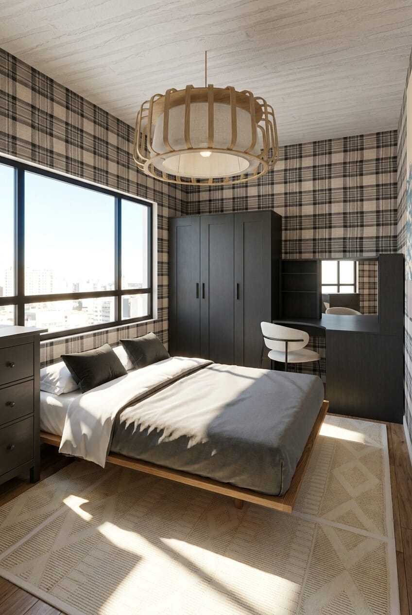 Mid-century bedroom