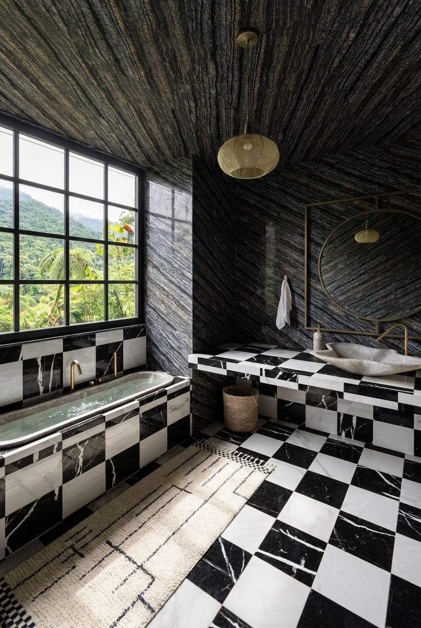 Scandinavian bathroom