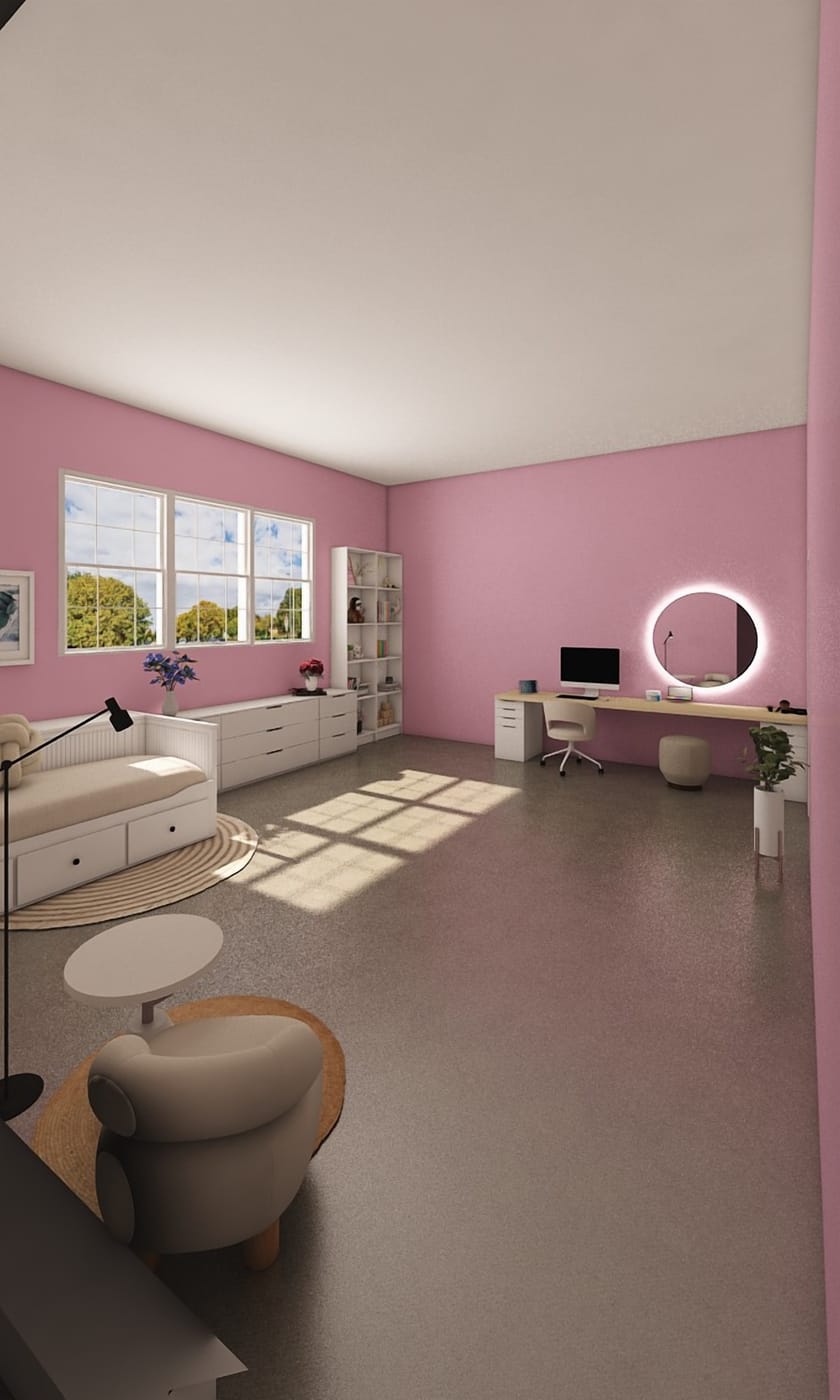 Scandinavian home office