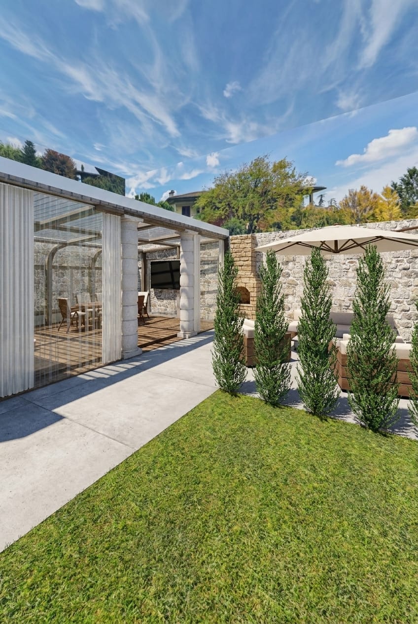 Traditional outdoor space