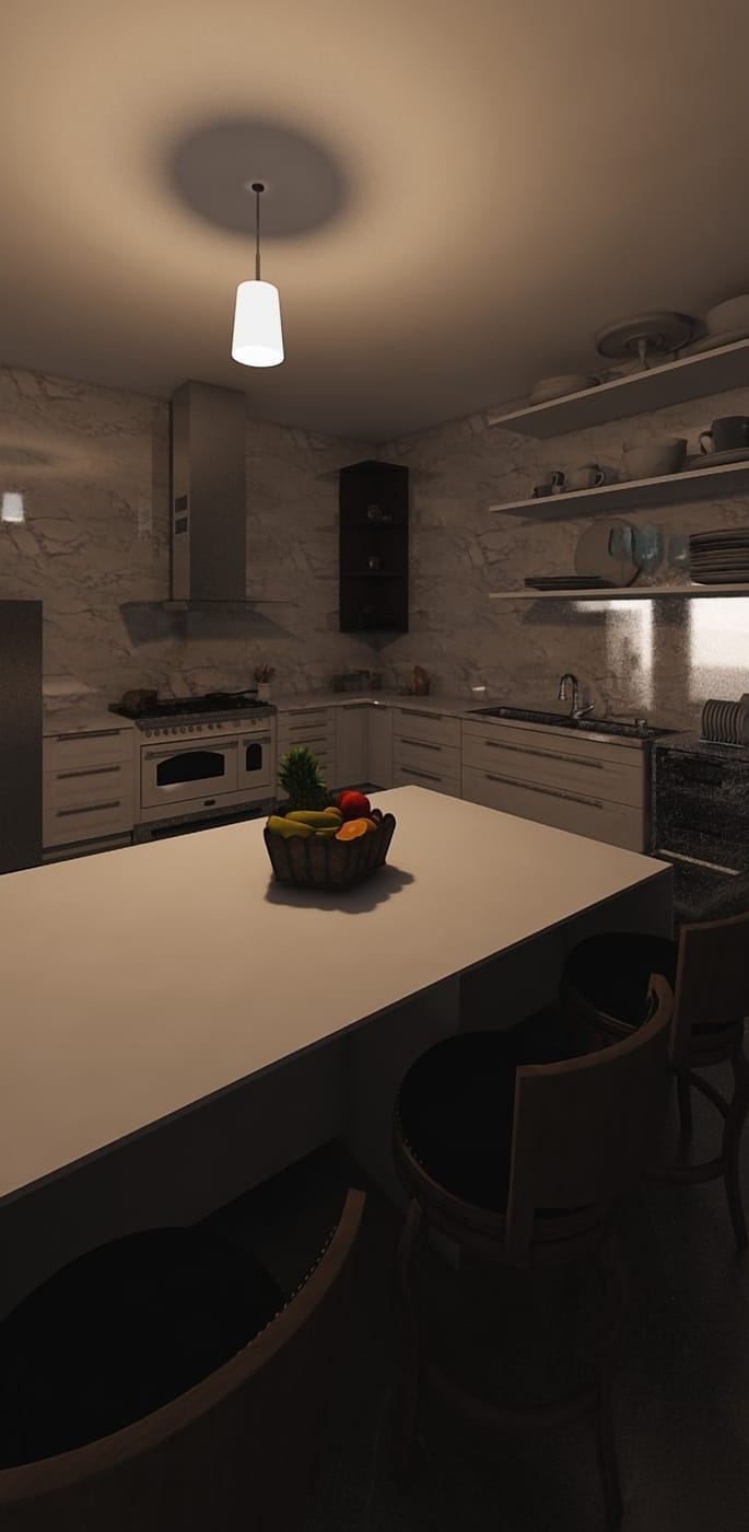 Mid-century kitchen