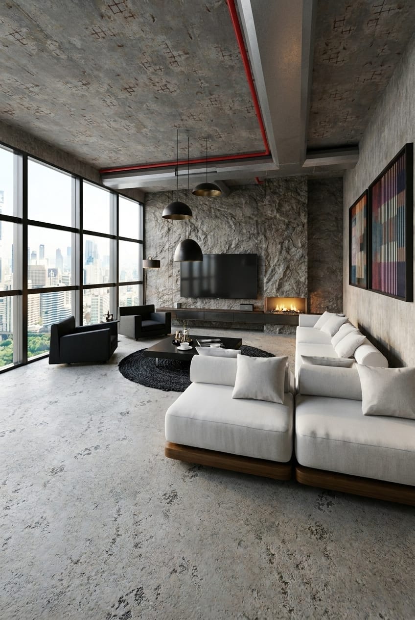 Traditional living room