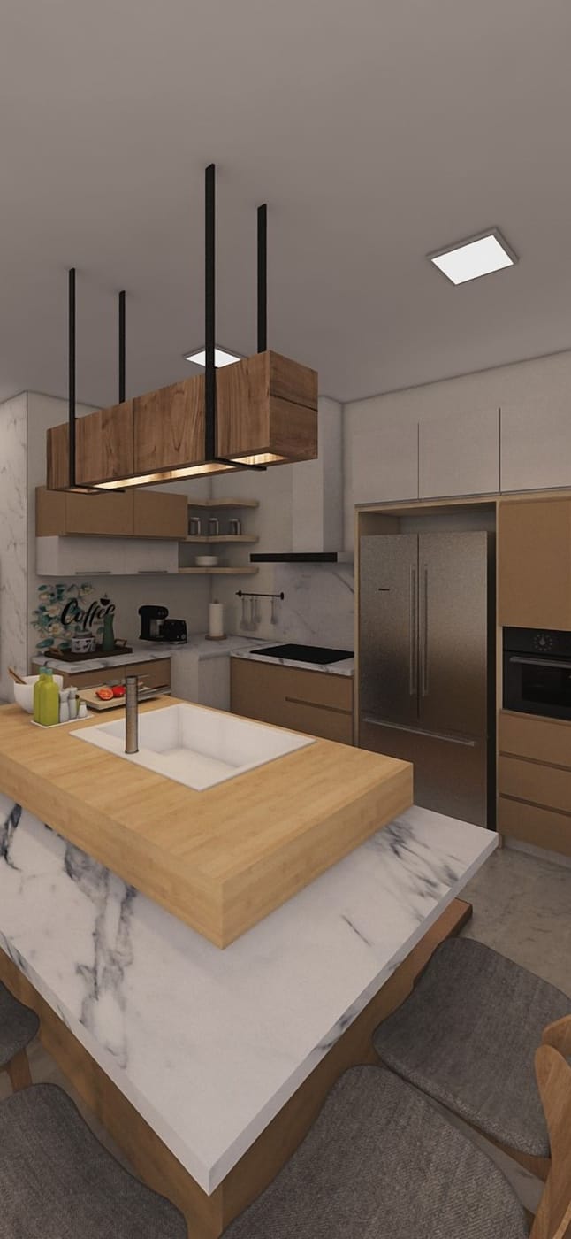 Mid-century kitchen
