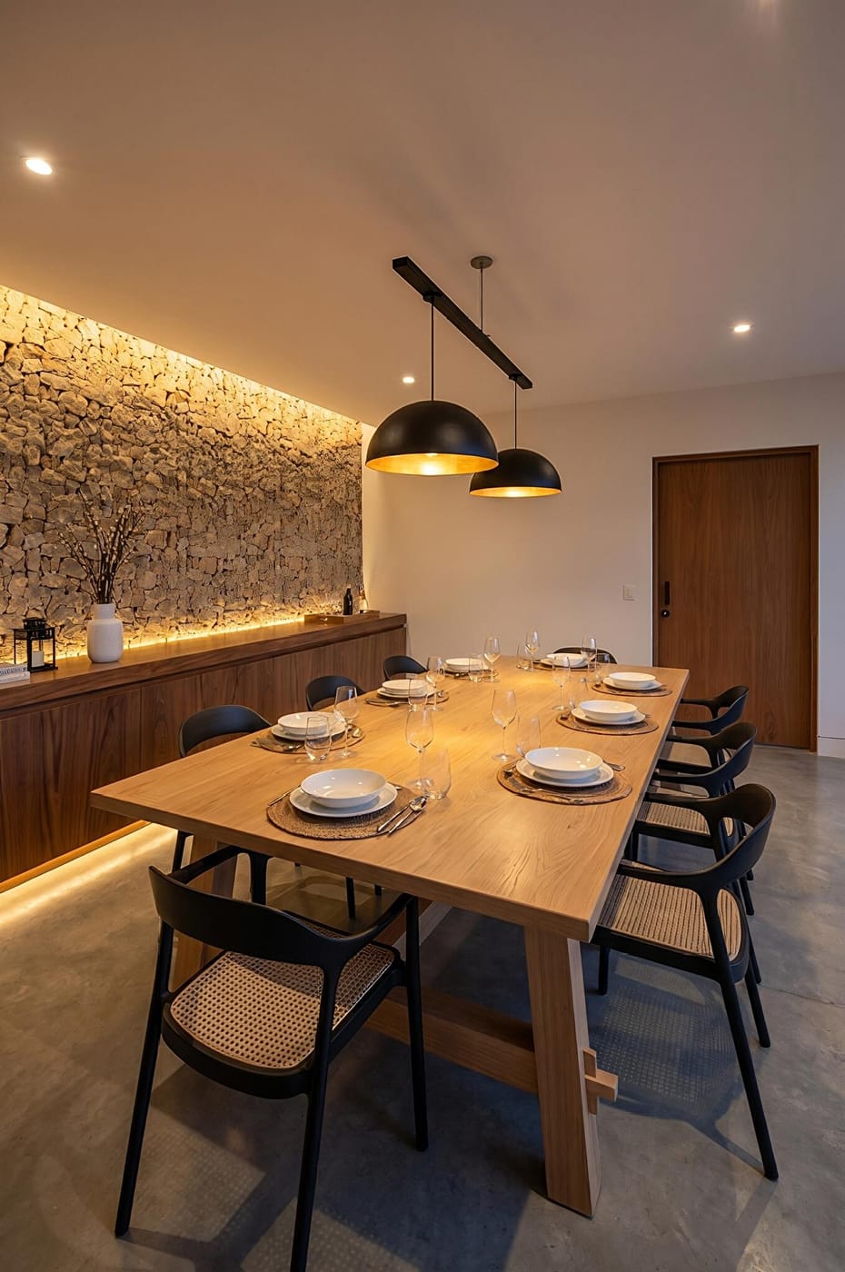 Mid-century dining room