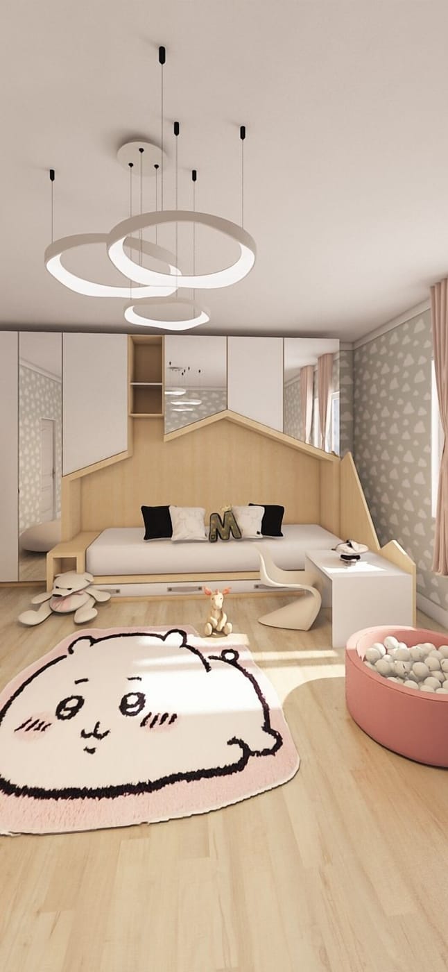 Scandinavian kids room