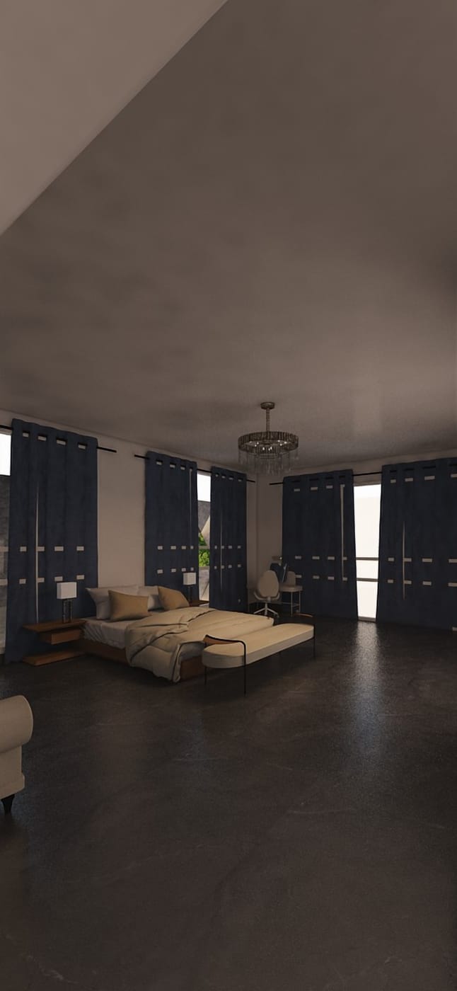 Contemporary bedroom