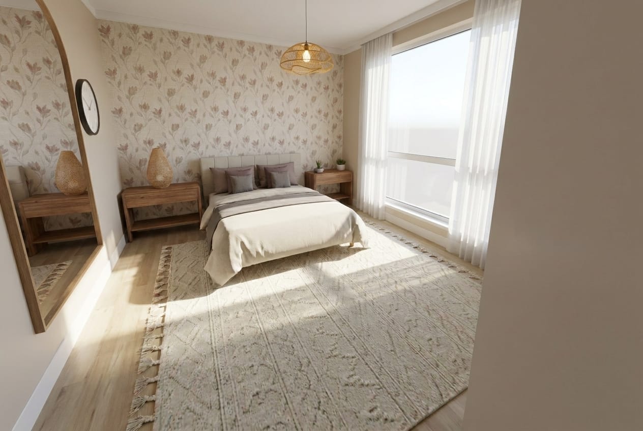 Traditional bedroom