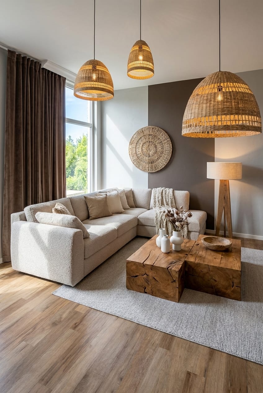 Boho living room