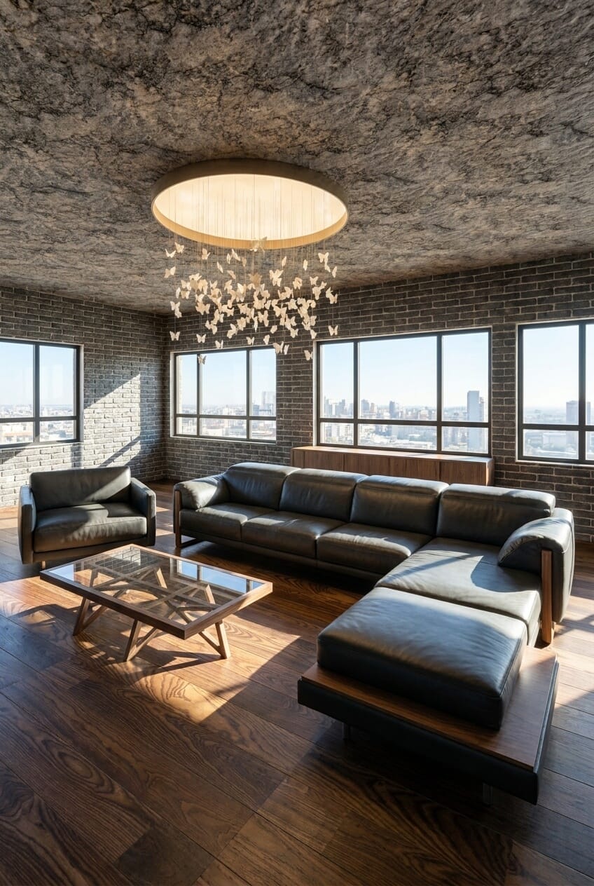 Industrial living room