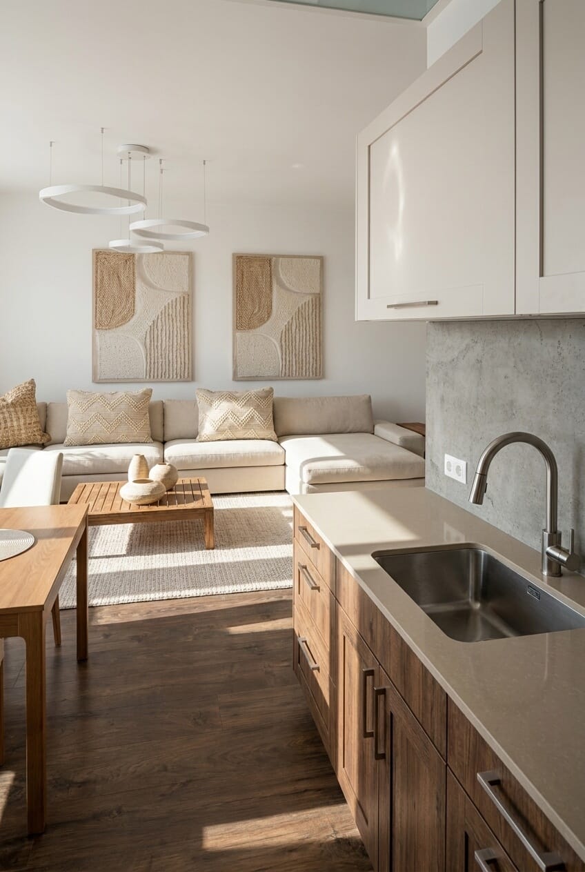 Contemporary floor plan