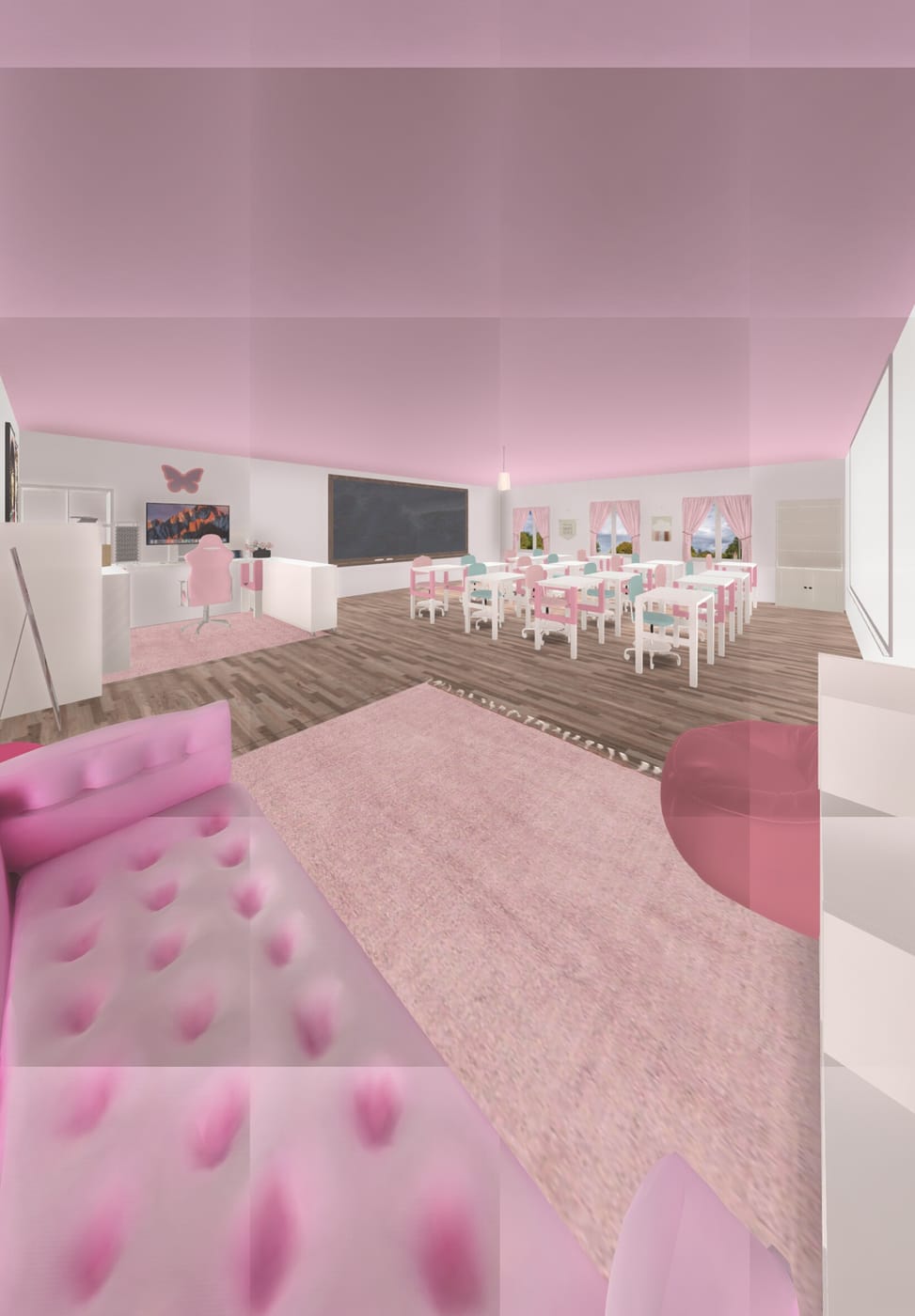 Traditional kids room
