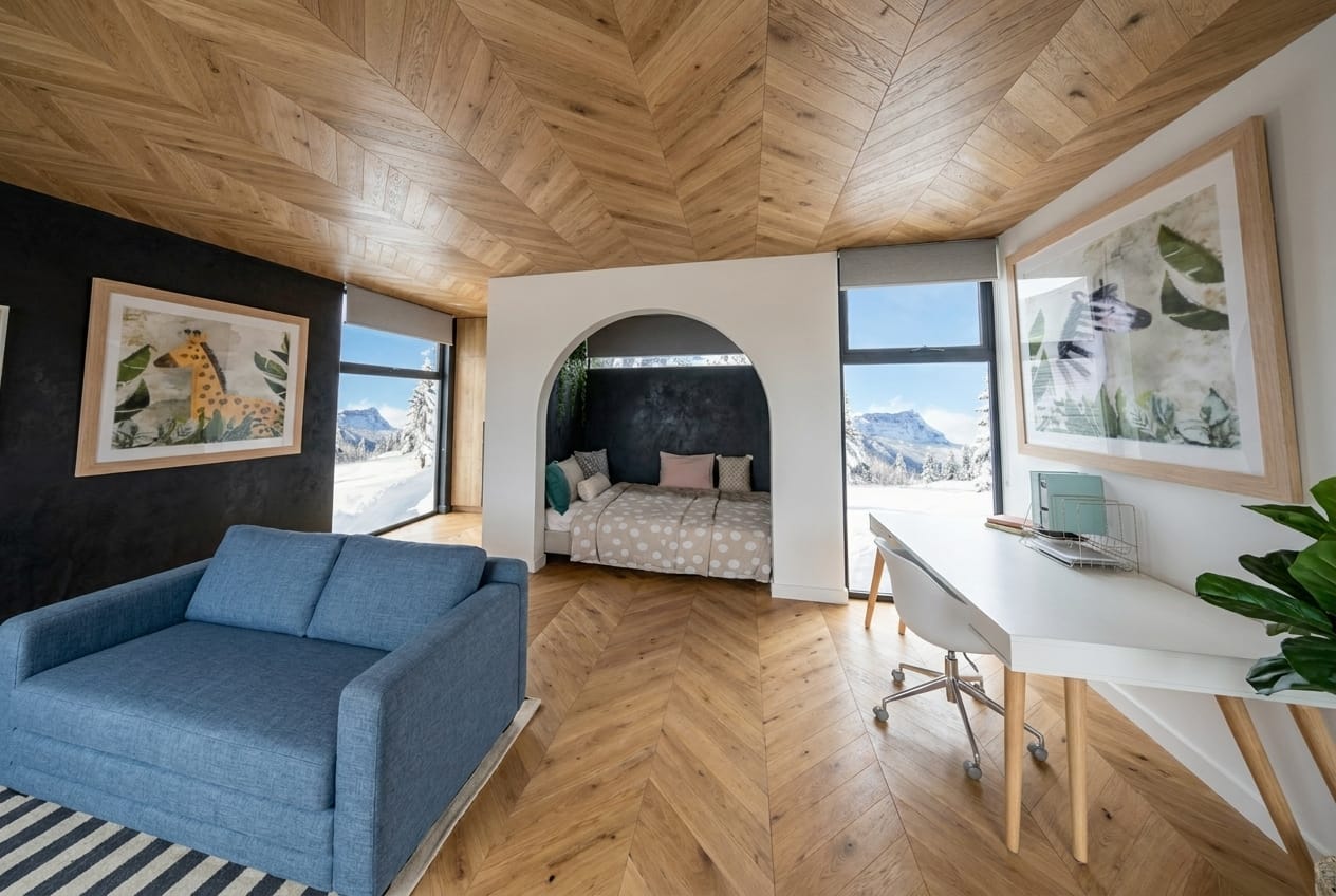 Scandinavian home office