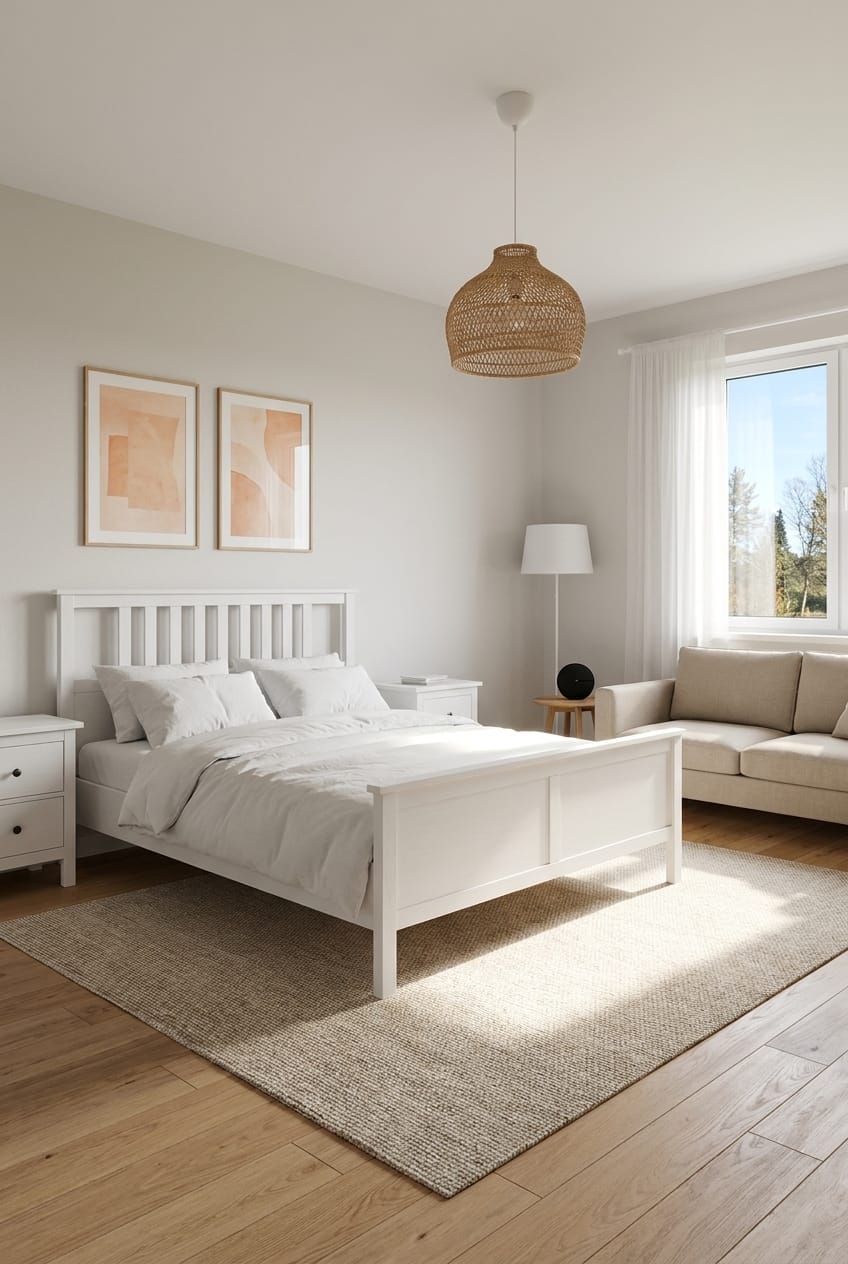 Scandinavian bedroom