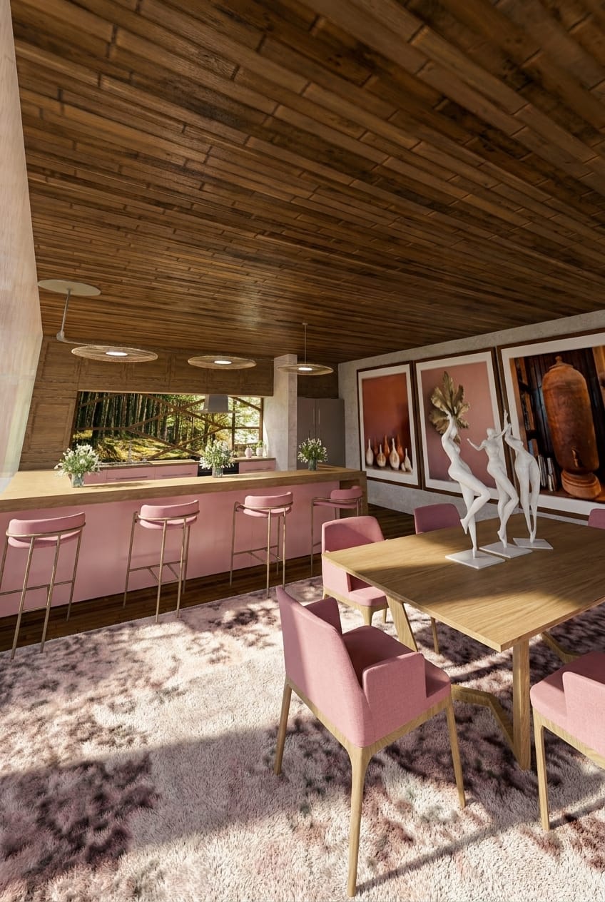 Mid-century dining room