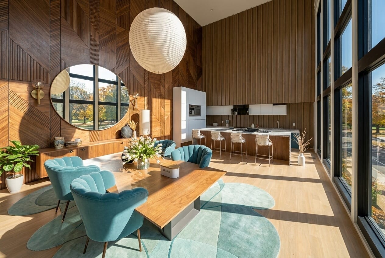 Mid-century kitchen