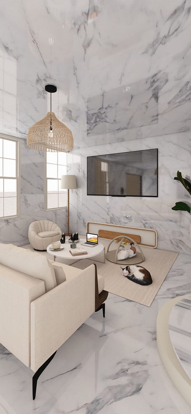 Contemporary living room
