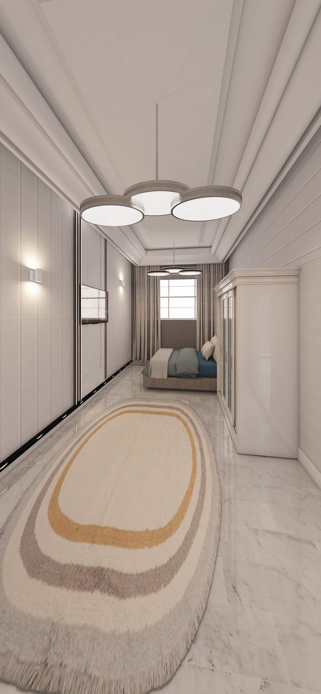 Contemporary bedroom