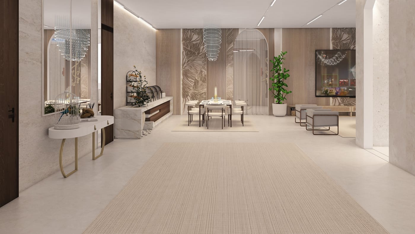 Contemporary dining room