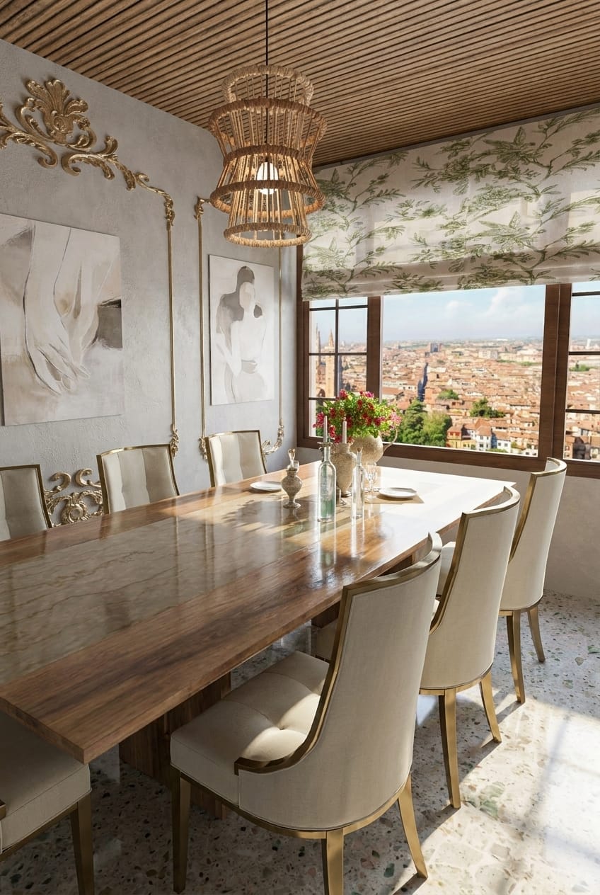 Traditional dining room