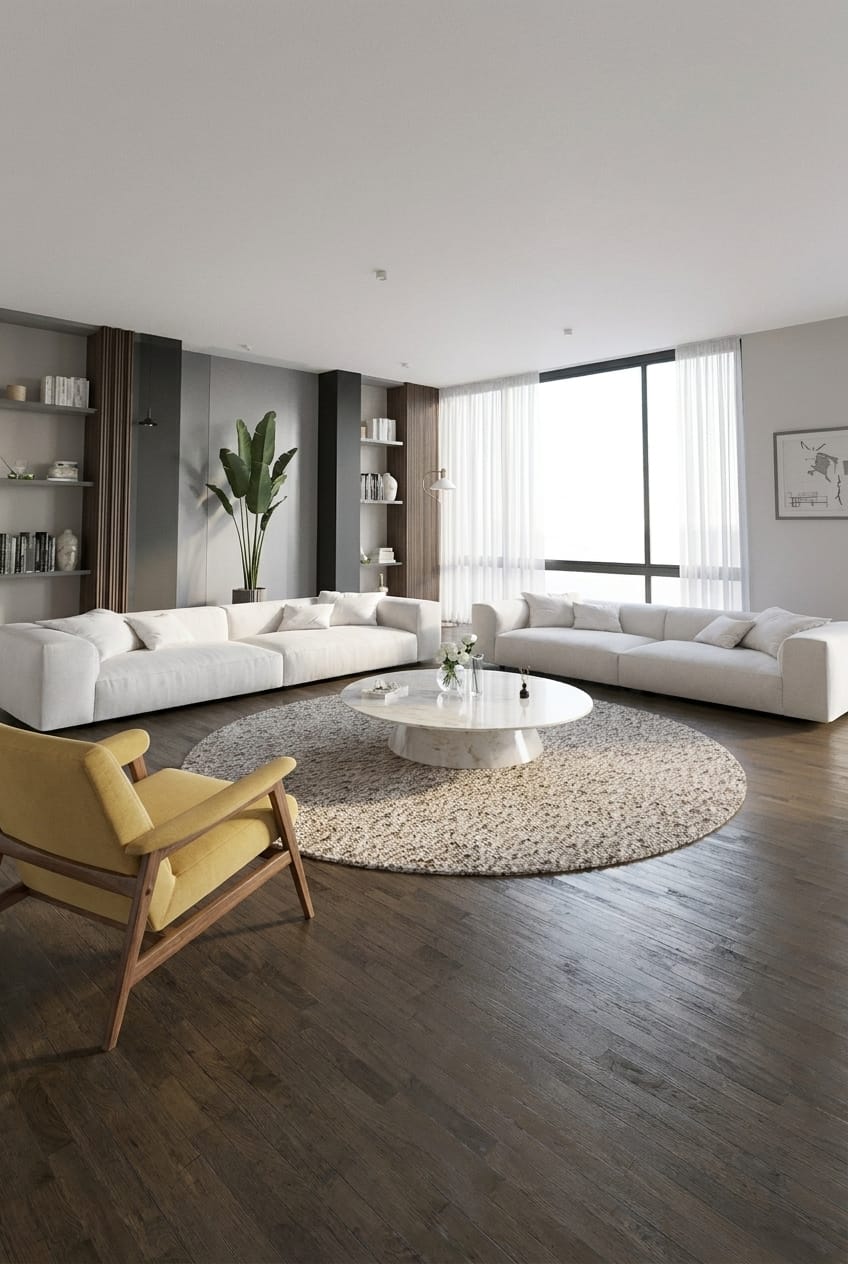 Contemporary living room
