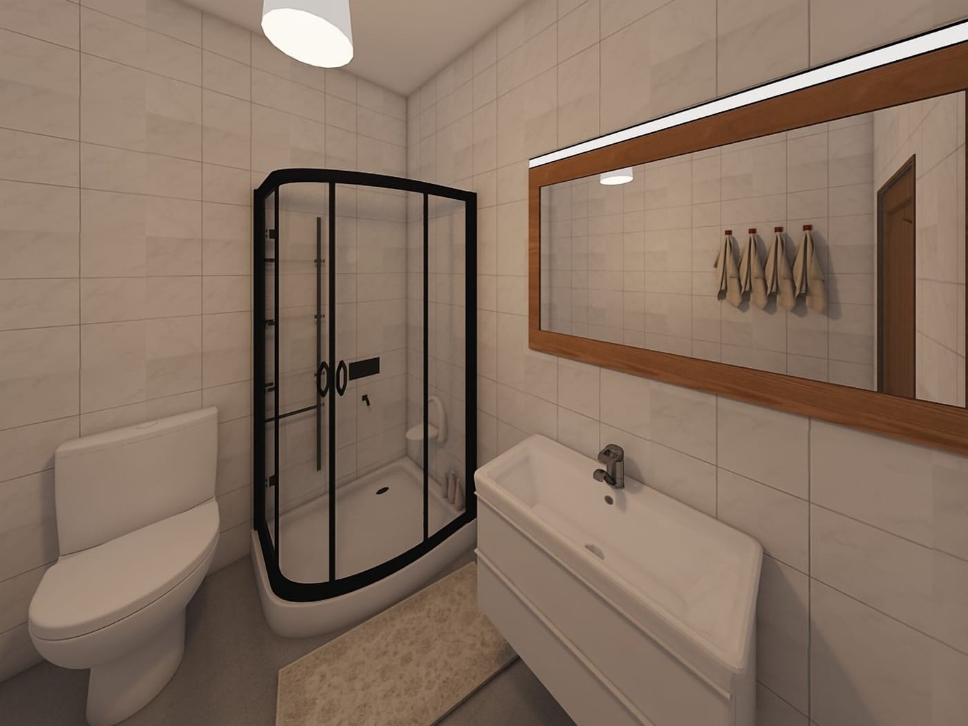 Traditional bathroom