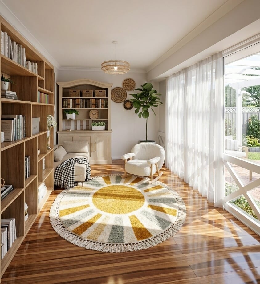 Boho living room