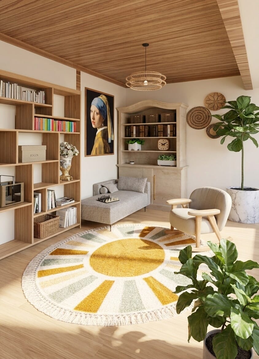 Boho living room