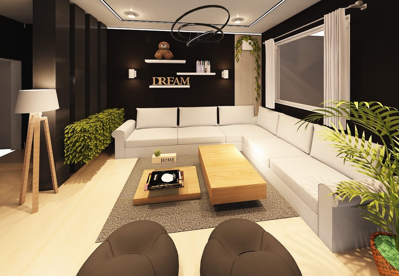 Contemporary living room