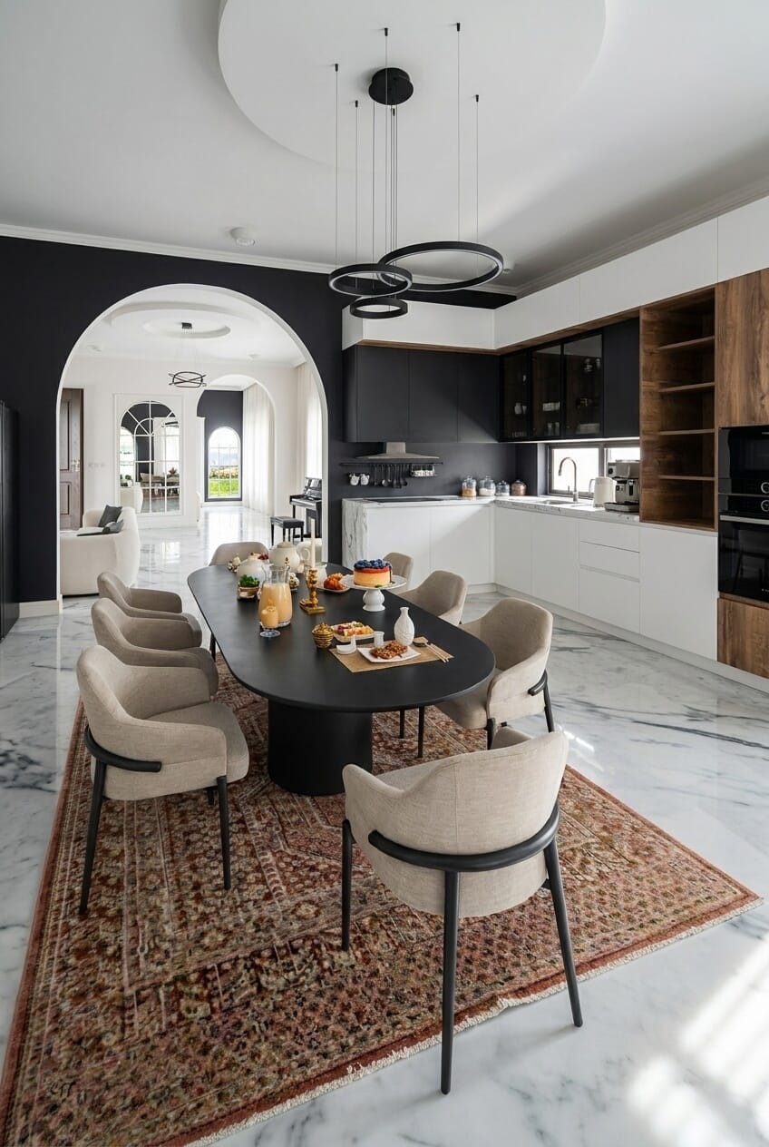 Mid-century dining room