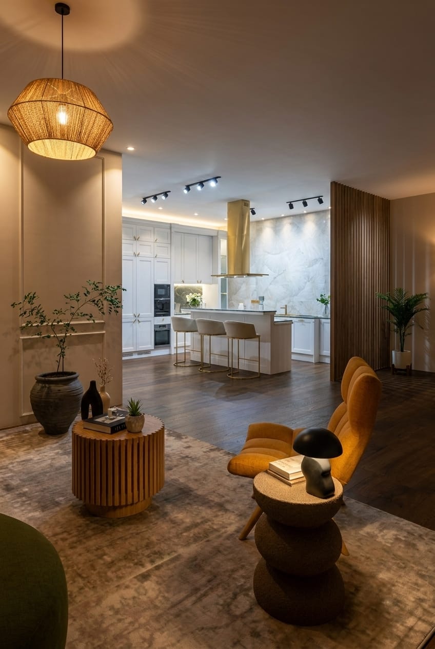 Contemporary living room