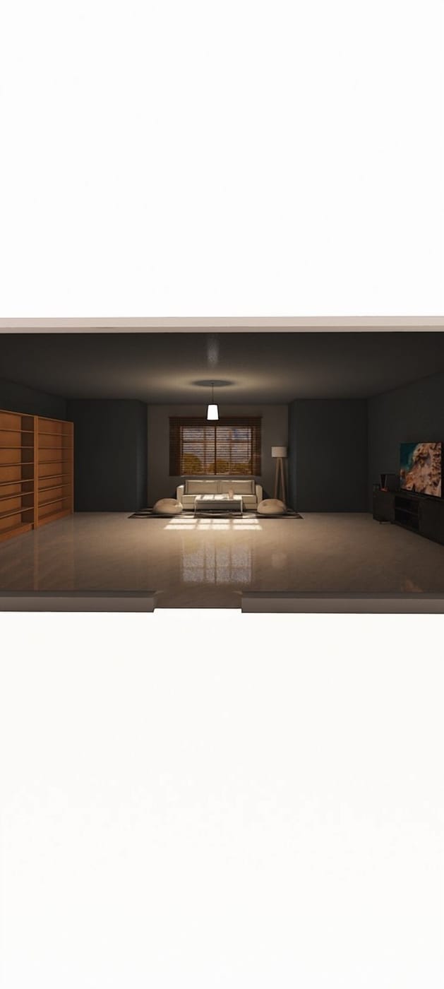 Traditional living room