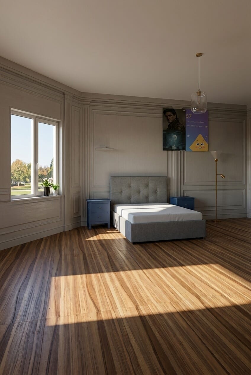 Traditional bedroom