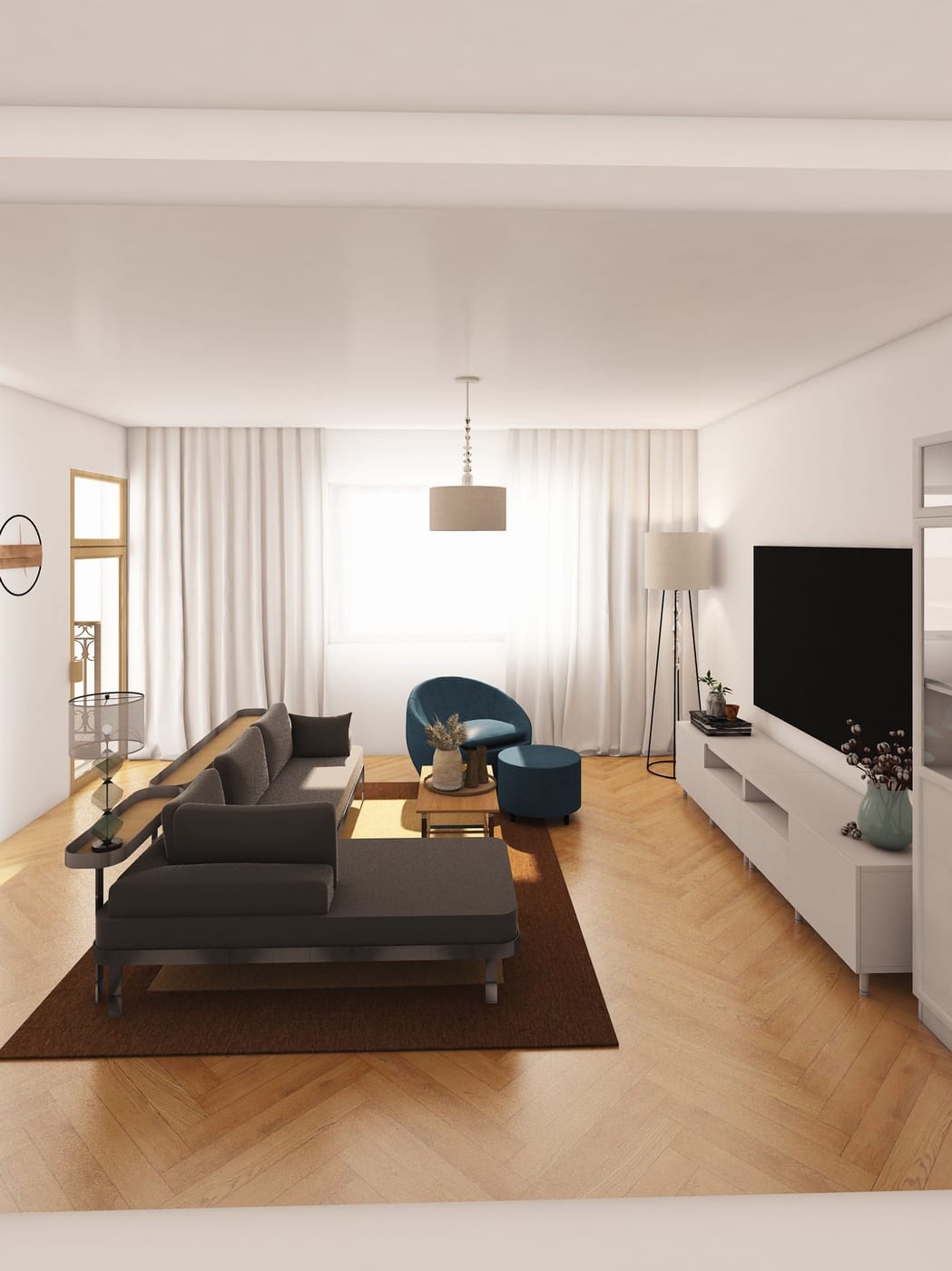 Contemporary living room